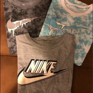 3 large Boys Nike T-shirts